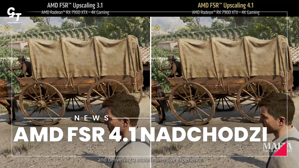 AMD FSR 4.1 trafia na starsze karty graficzne i urządzenia przenośne
