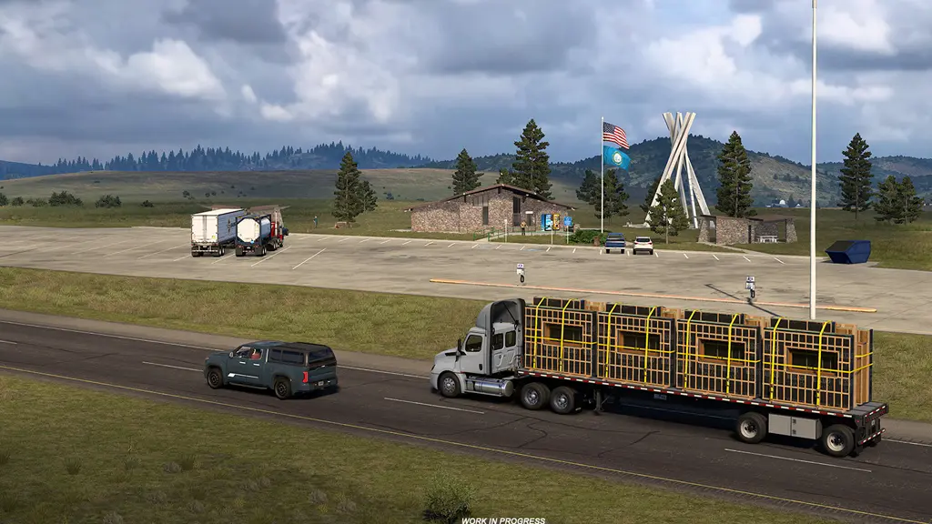 American Truck Simulator: drógi i autostrady