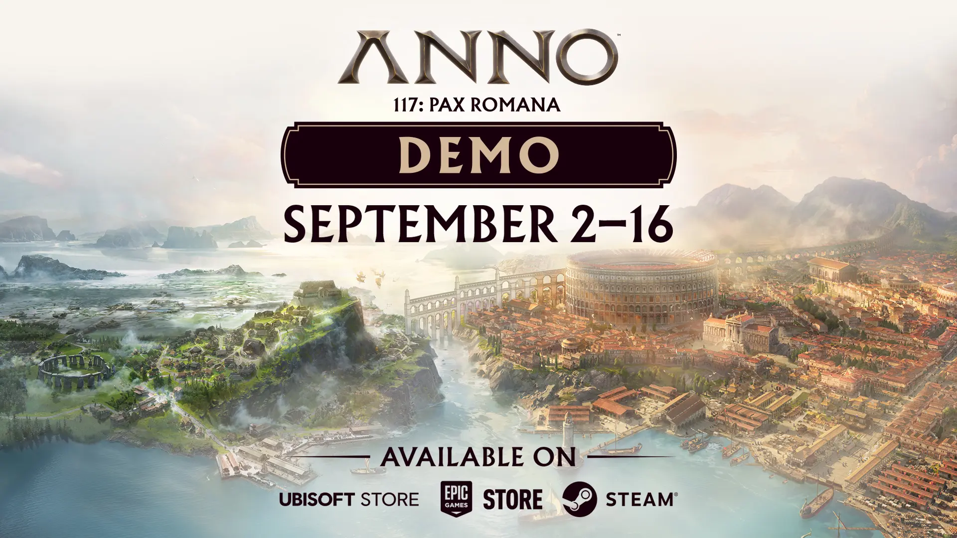 Anno 117: Pax Romana z darmowym demo we wrześniu
