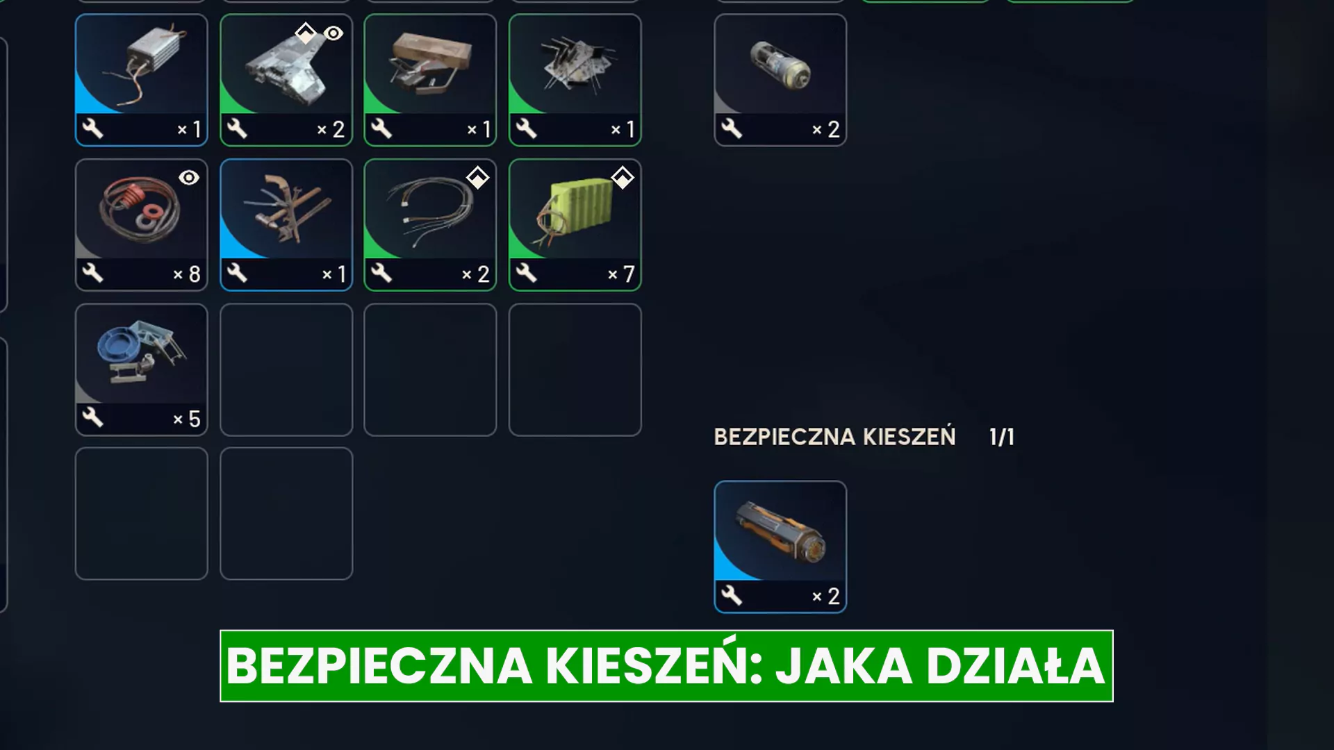 ARC Raiders – bezpieczna kieszeń: jak działa, więcej gniazd