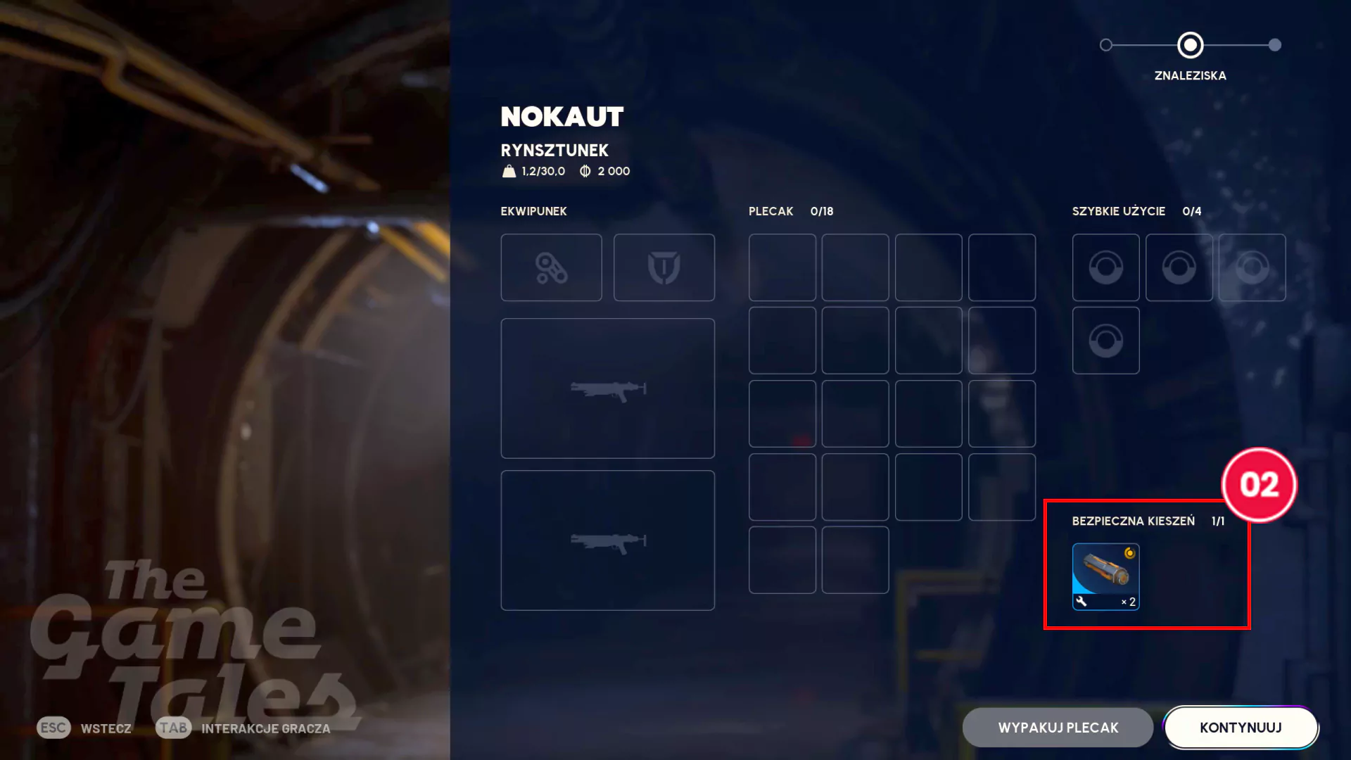 Bezpieczna kieszeń w ARC Raiders - jak działa i zcy da się zwiększyć ilość gniazd