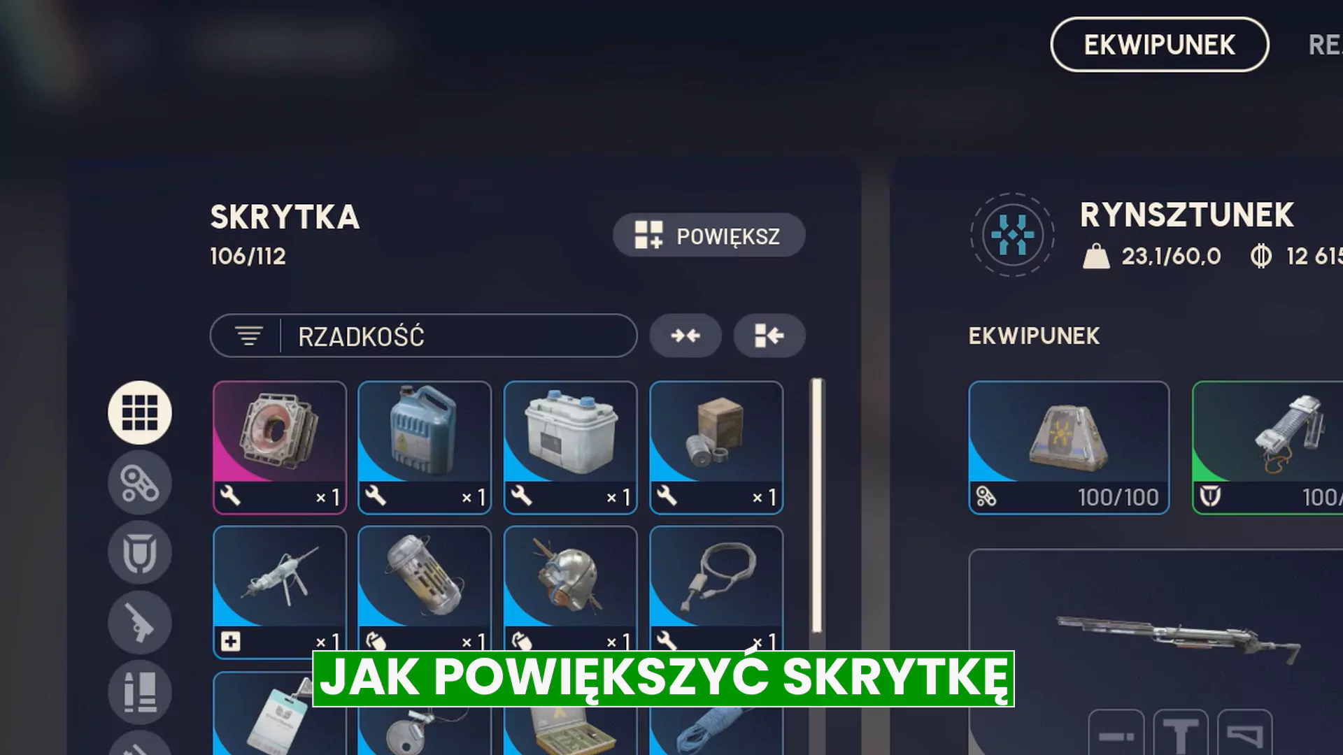 ARC Raiders – jak powiększyć skrytkę, pojemność skrzyni w bazie