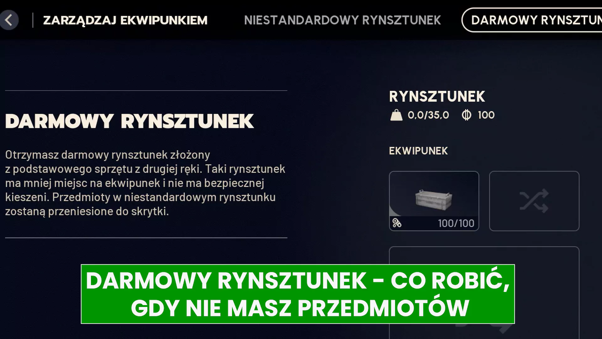 ARC Raiders – nie mam broni i ekwipunku, skąd go wziąć?