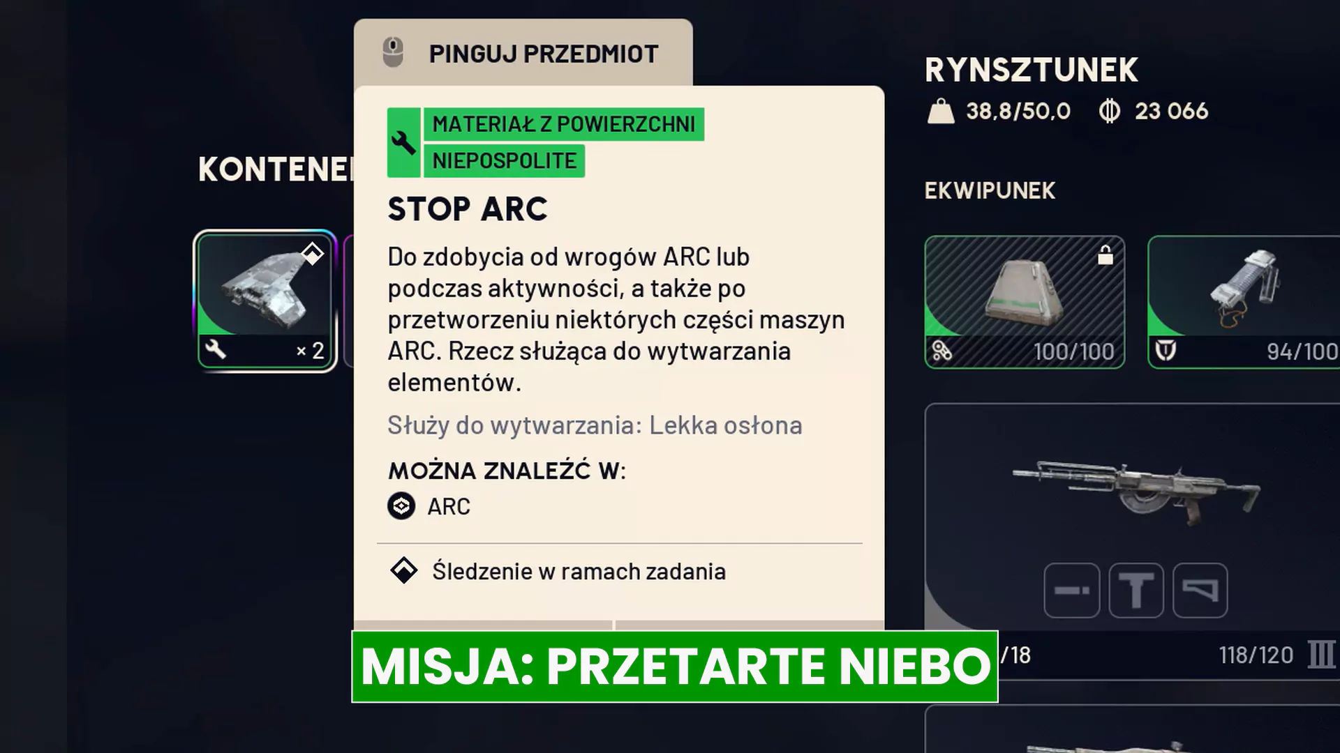 ARC Raiders – Przetarte niebo: stopy ARC, zniszcz maszyny ARC