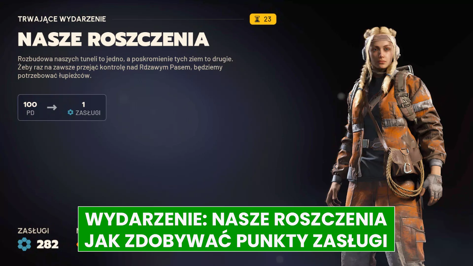 ARC Raiders – wydarzenie Nasze roszczenia: zasługi, nagrody