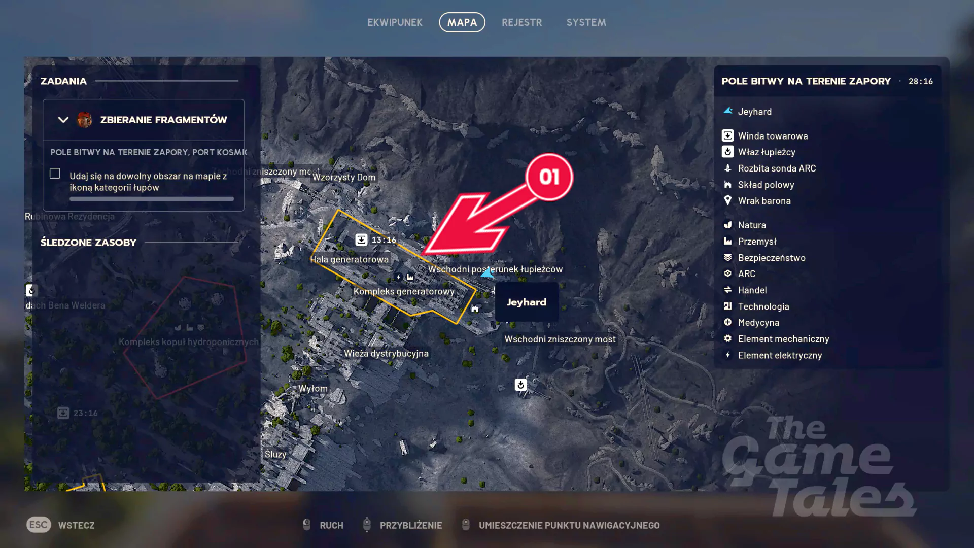 ARC Raiders misja: zbieranie fragmentów, gdzie znaleźć ikony łupów