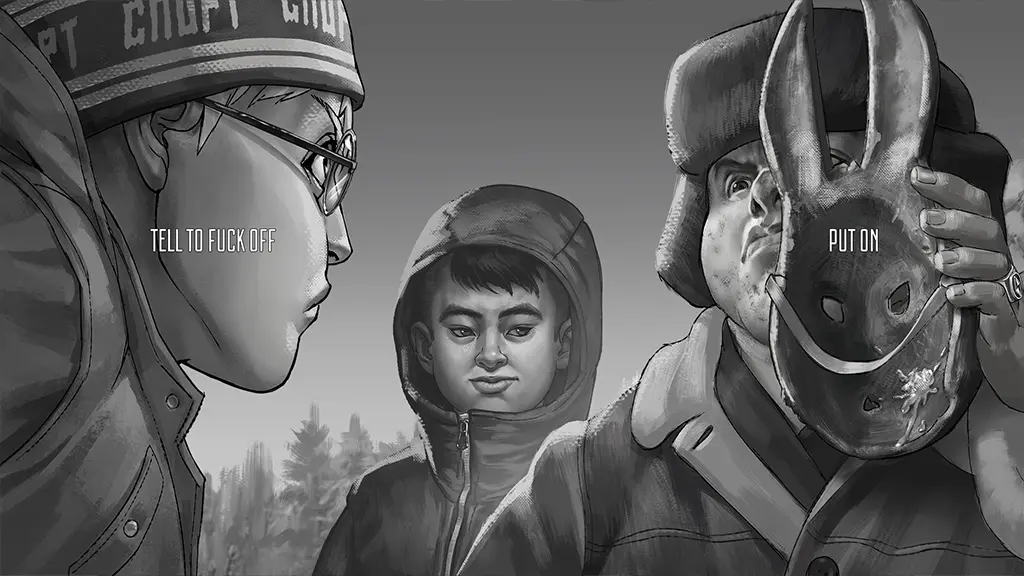 Wybory i decyzje w Tiny Bunny