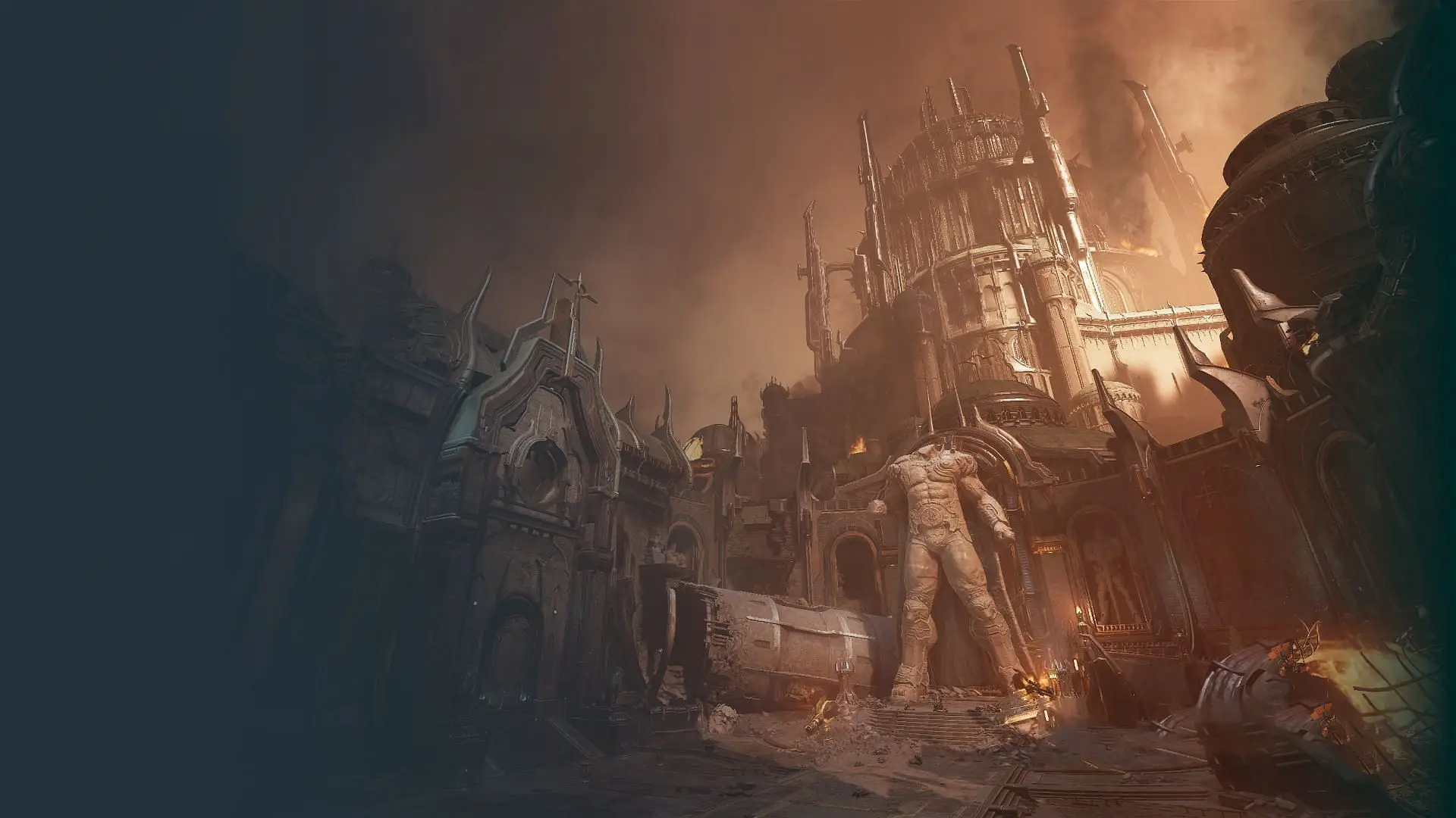 Doom The Dark Ages - mapa Olężenie Część 2 - znajdźki, klucze, skórki