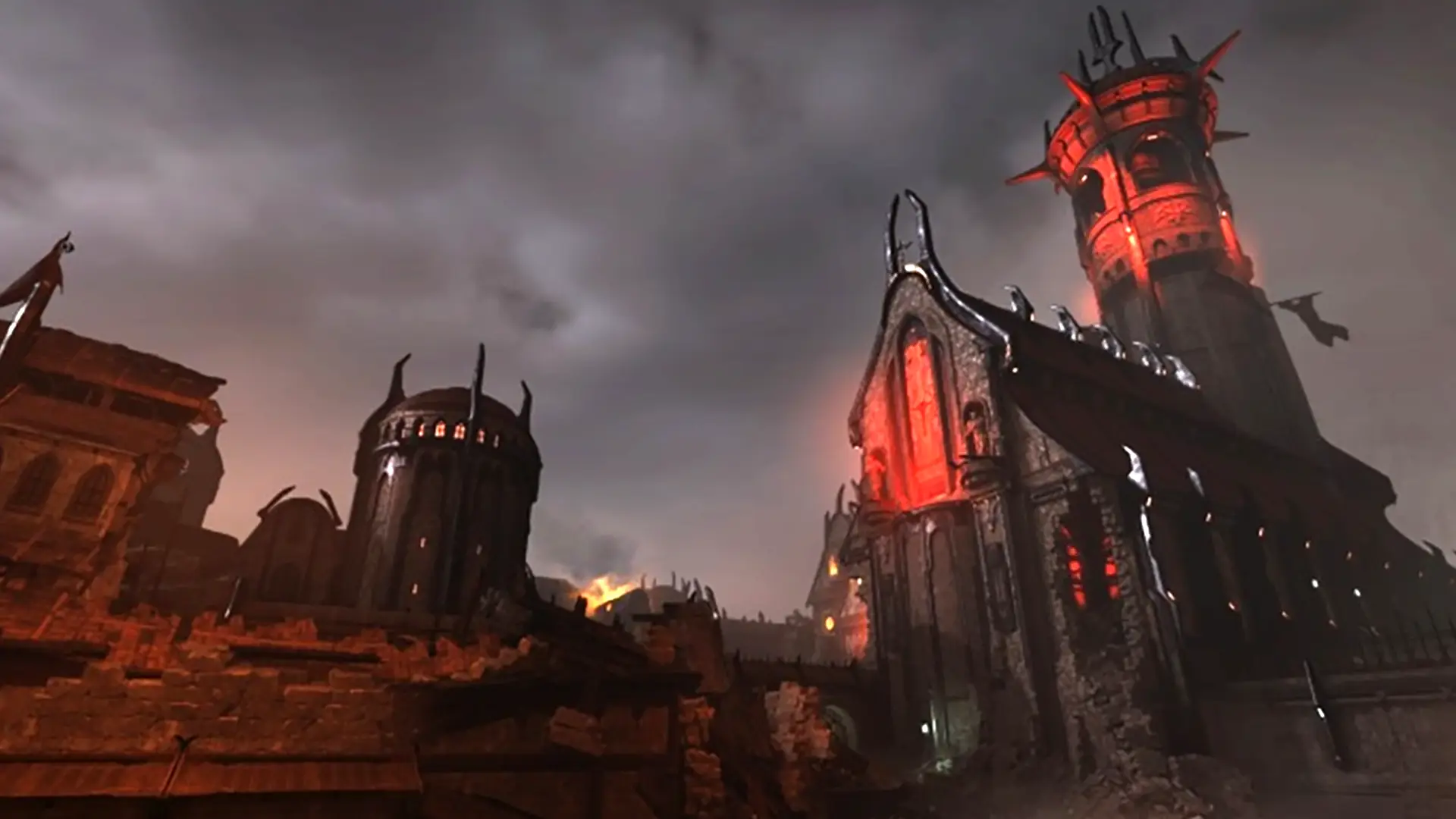 Doom The Dark Ages - mapa Wioska Khalim