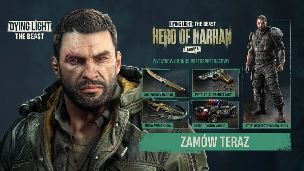 Dying Light: The Beast – ostatnia szansa na bonus „Hero of Harran” w przedsprzedaży zestaw