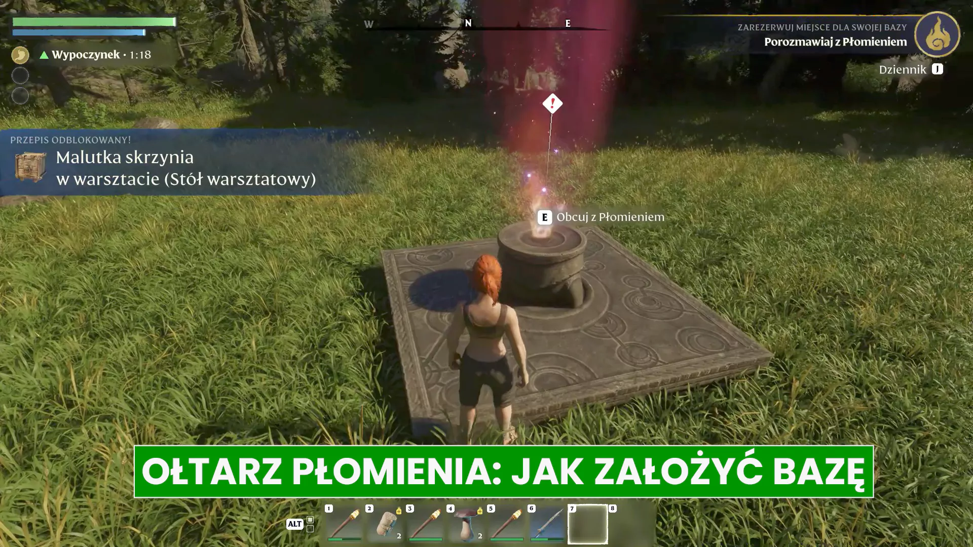 Enshrouded – ołtarz płomienia: jak stworzyć bazę, ulepszanie