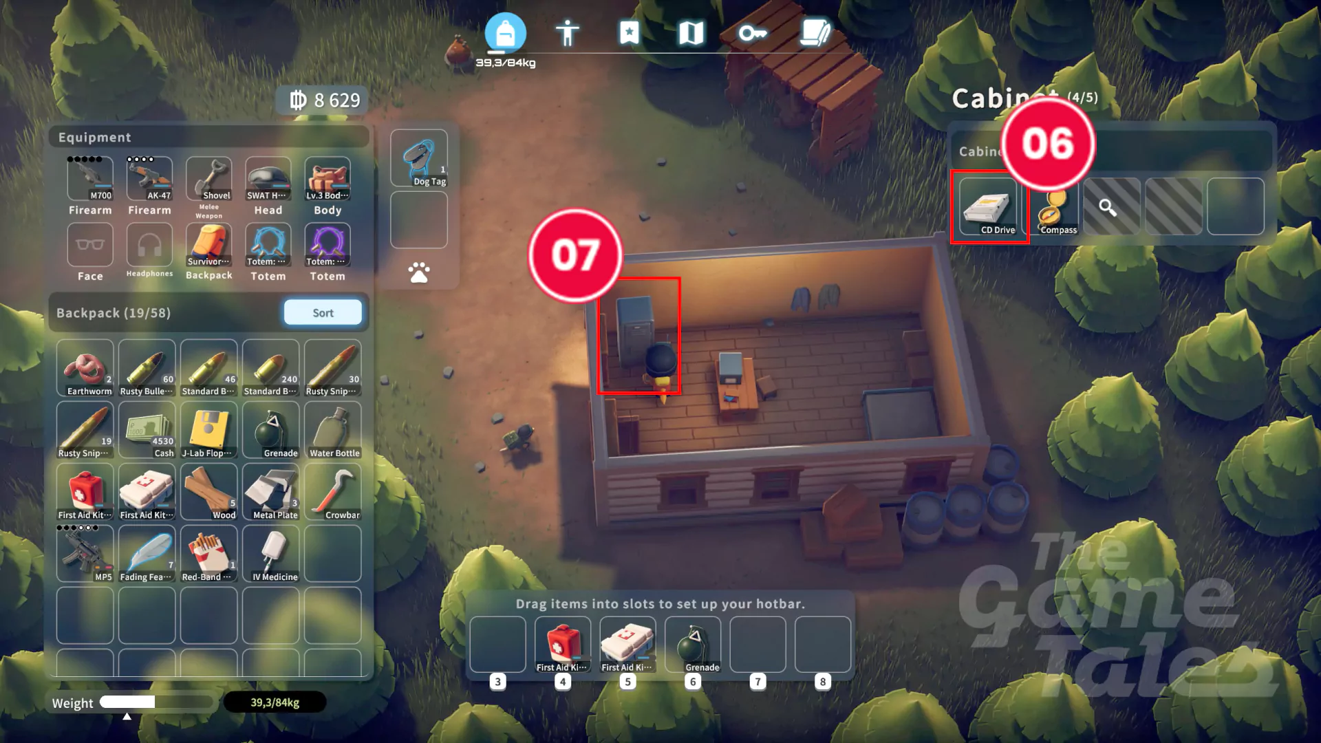 Jak zbierać i pozyskiwać surowce i materiały do craftingun w Escape from Duckov