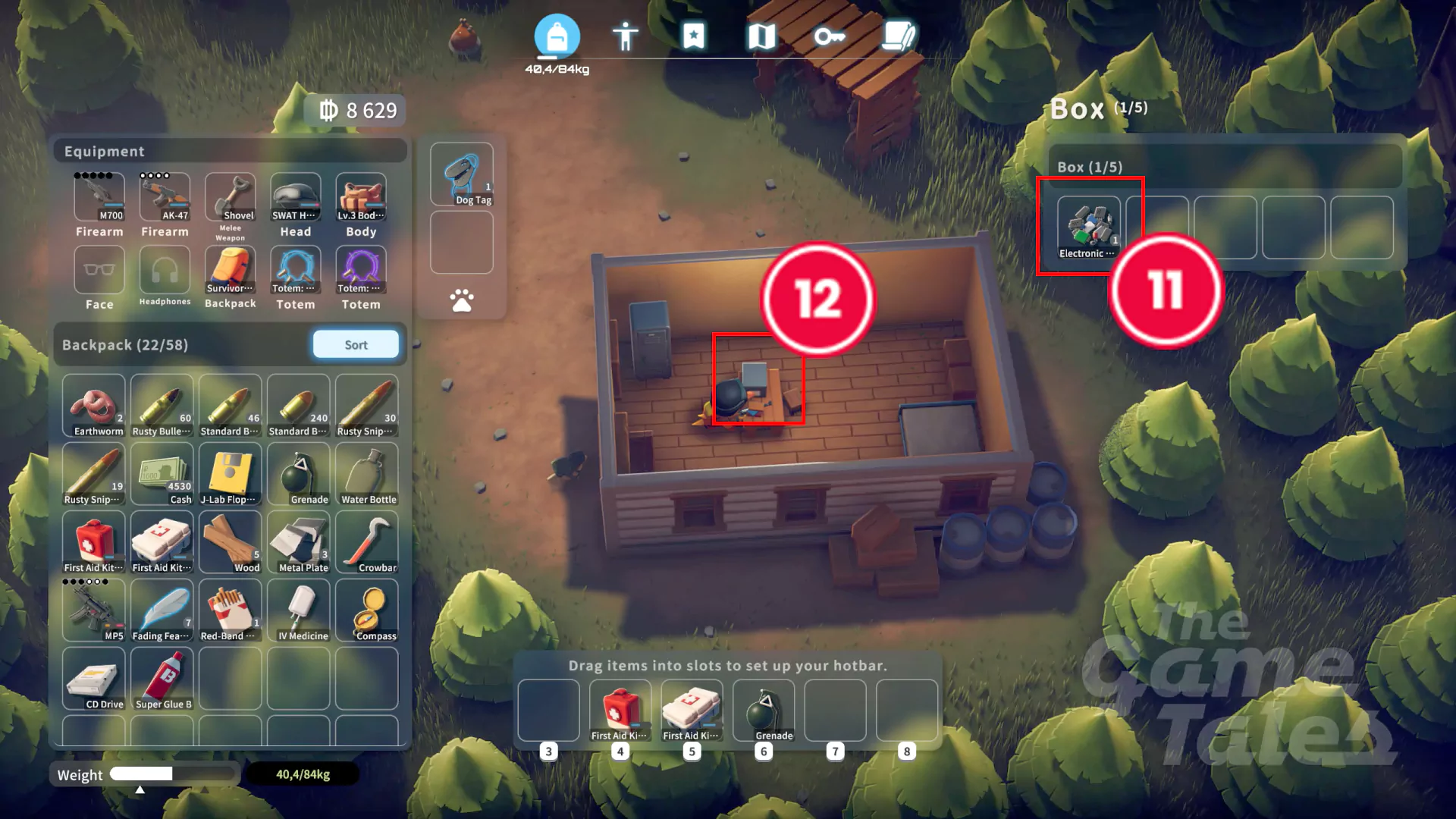 Jak zbierać i pozyskiwać surowce i materiały do craftingun w Escape from Duckov