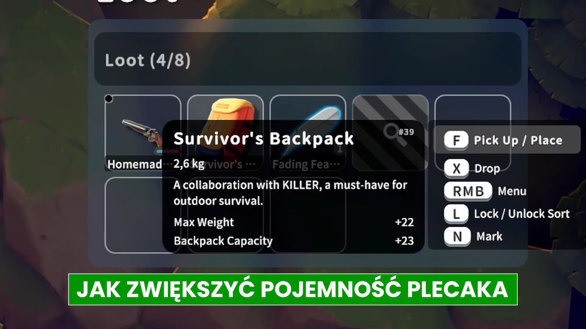 Jak zwiększyć plecak w Escape from Duckov i nosić więcej przedmiotów