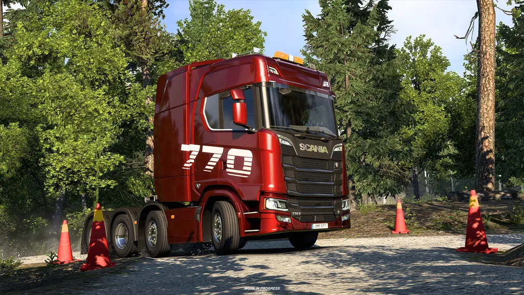 Euro Truck Simulator 2, Skandynawia, HDR i dynamiczny załadunek - aktualizacja 1.5 Scania