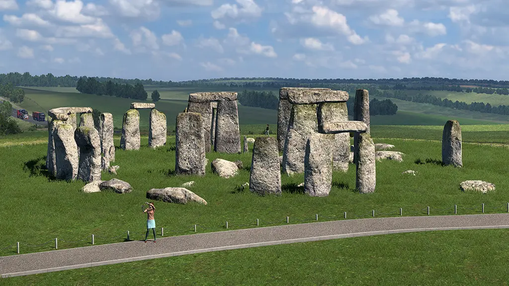 Euro Truck Simulator 2: Wielka Brytania w przebudowie Stonehenge