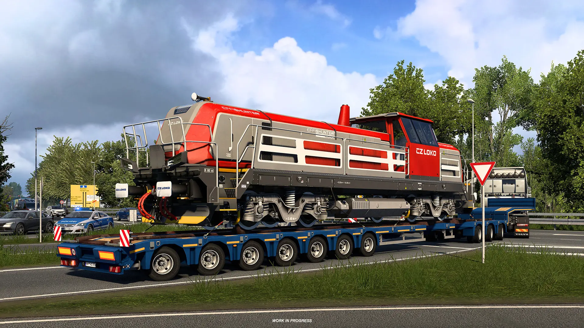 Euro Truck Simulator 2 z nową aktualizacją 1.56 – do gry trafiają lokomotywy CZ LOKO