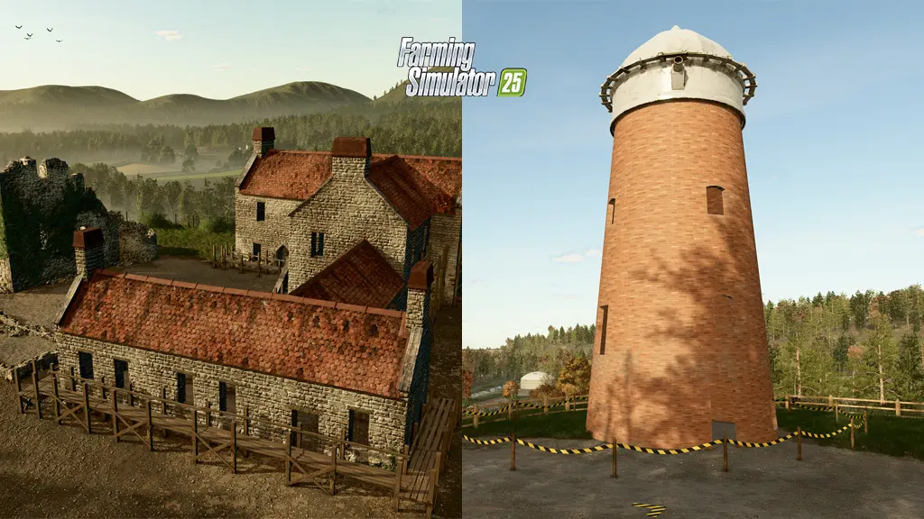 Farming Simulator 25: Highland Fishing – nowości w nadchodzącym DLC Zamek Wiatrak