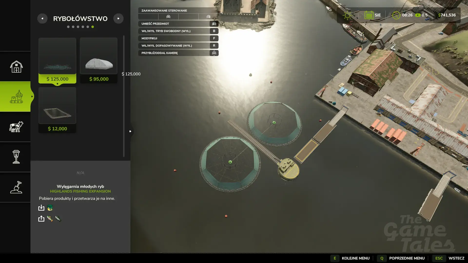 FS25 Highlands Fishing – Krok 4 Farma Rybna