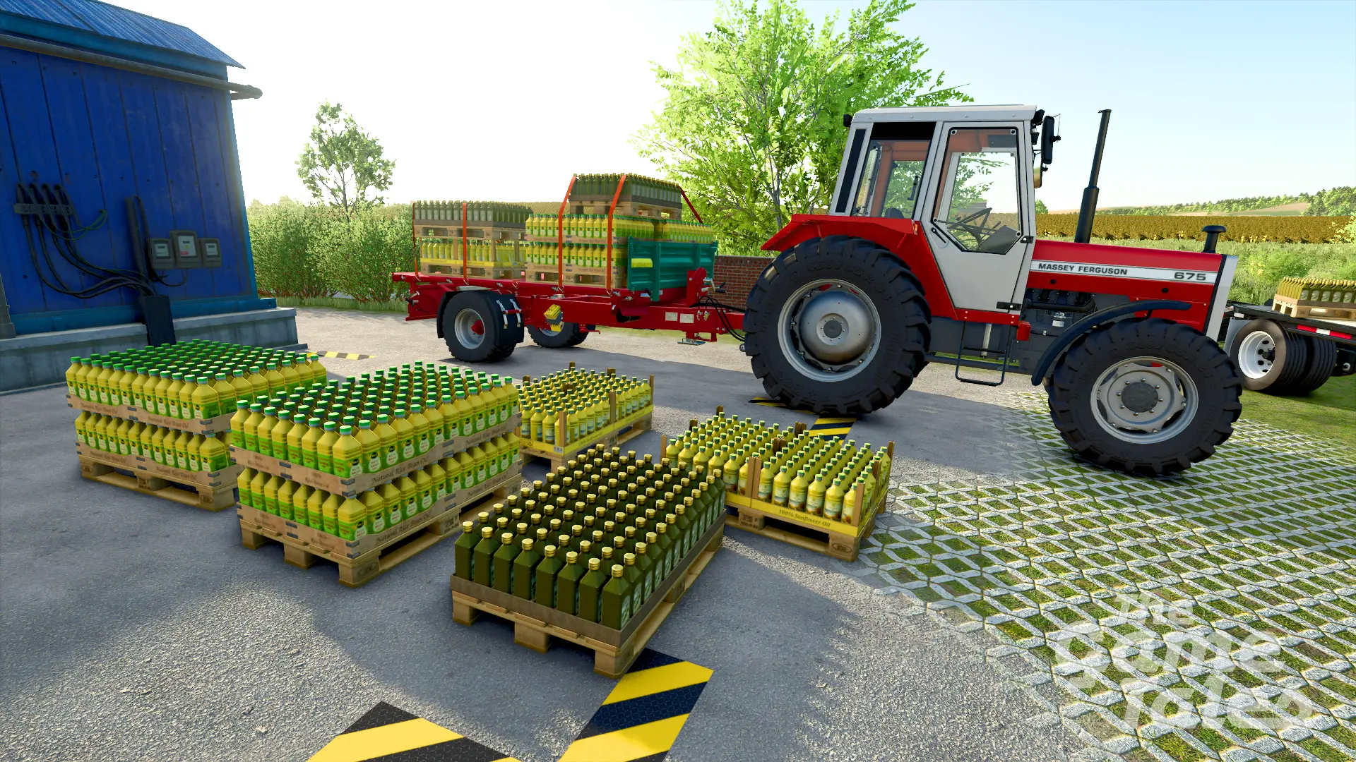 Farming Simulator 25 – Łańcuch produkcji – Olejarnia