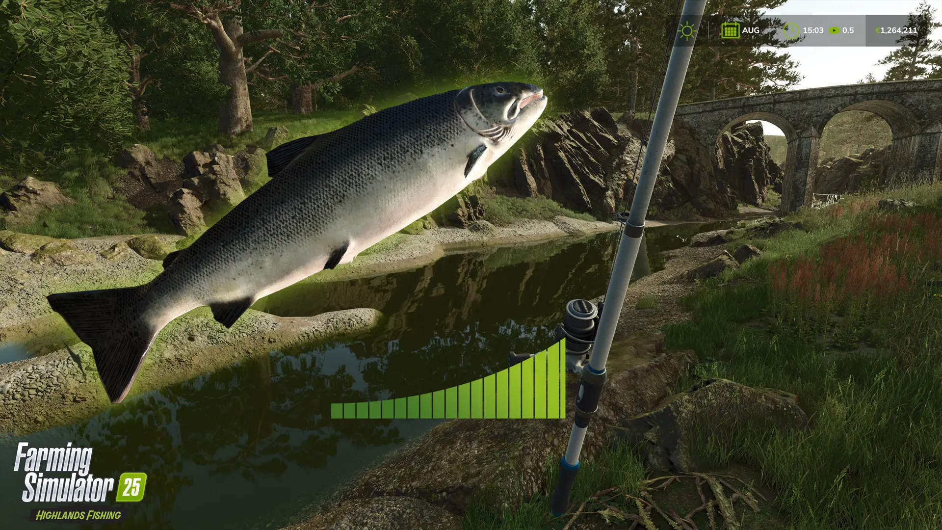 Farming Simulator 25 – łowienie ryb trafi do serii z nowym dodatkiem Highlands Fishing
