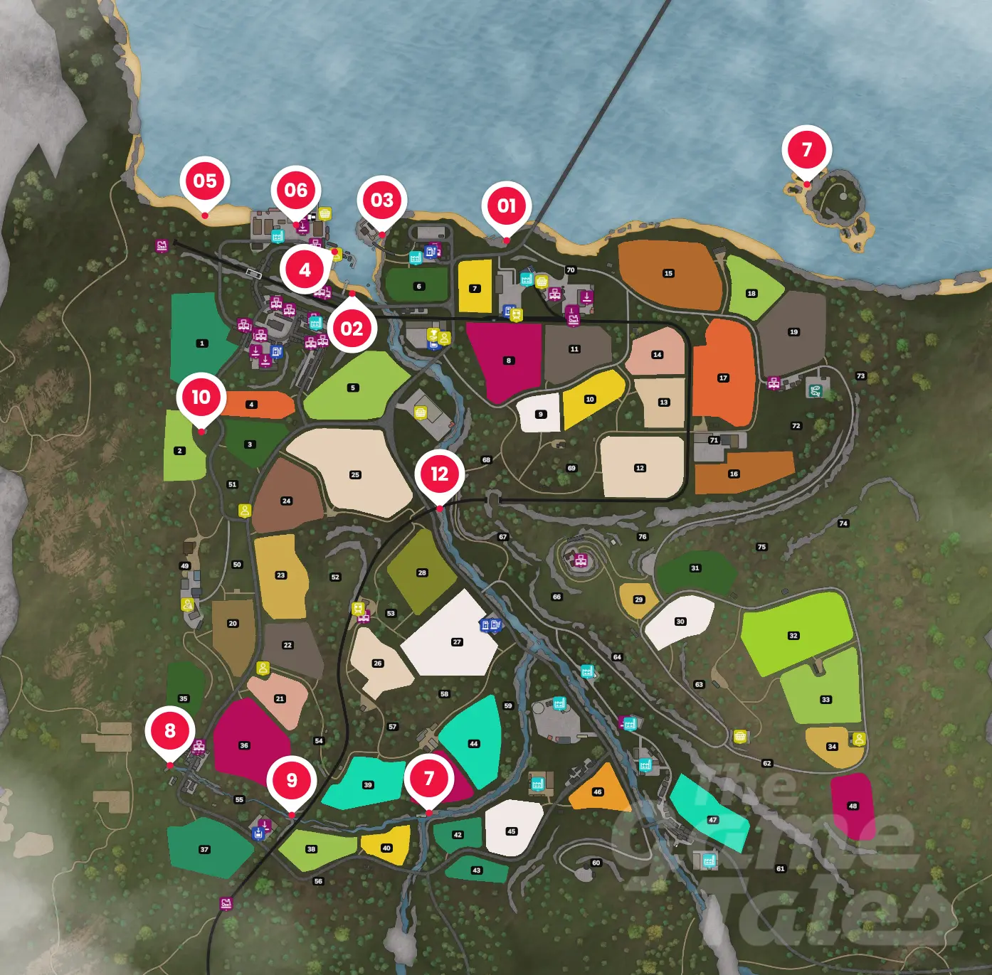 Farming Simulator 25 – Mapa Znajdźki – Kinlaig - Mapa