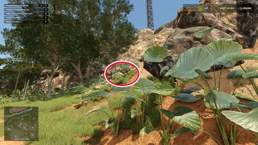 FS25 - Mapa znajdźki - Catuai - kości dinozaurów