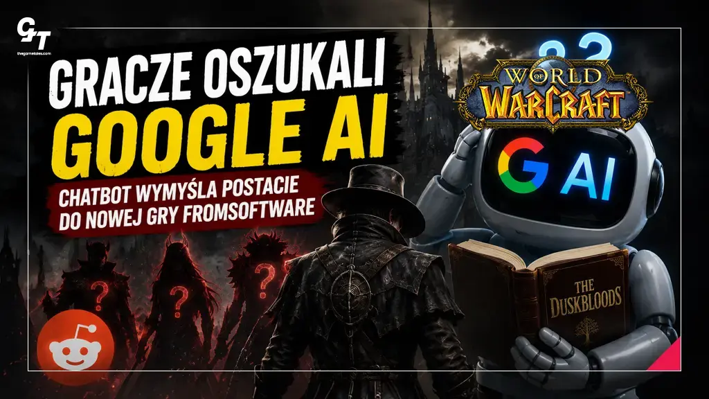 Gracze oszukali Google AI. Chatbot wymyśla postacie do nowej gry FromSoftware