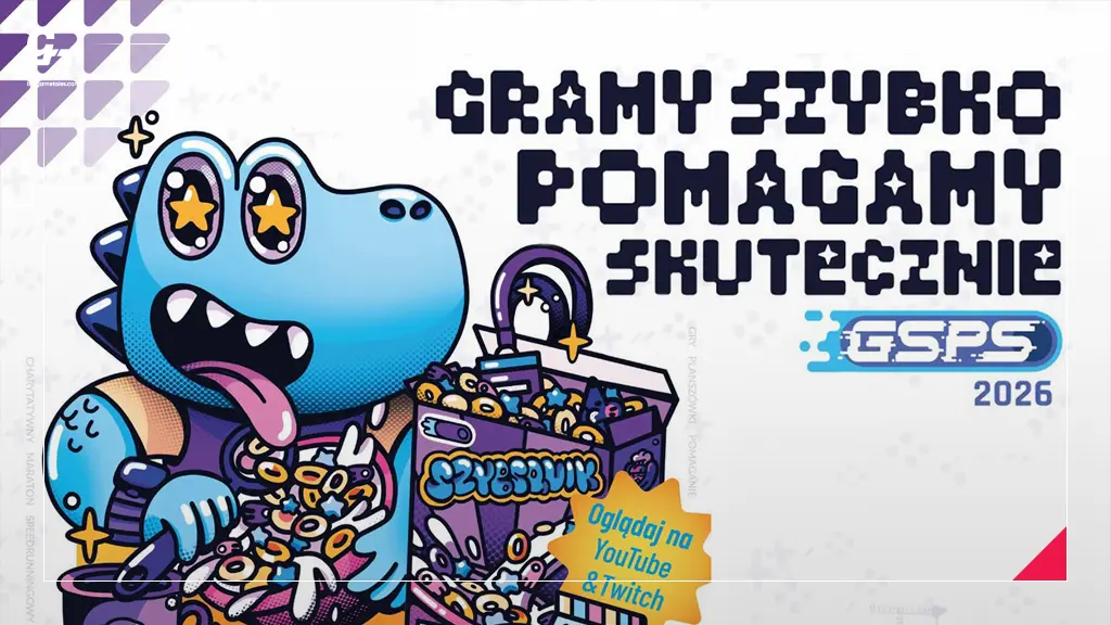GSPS 2026 już w czwartek – charytatywny maraton speedrunningowy wraca z ważnym celem