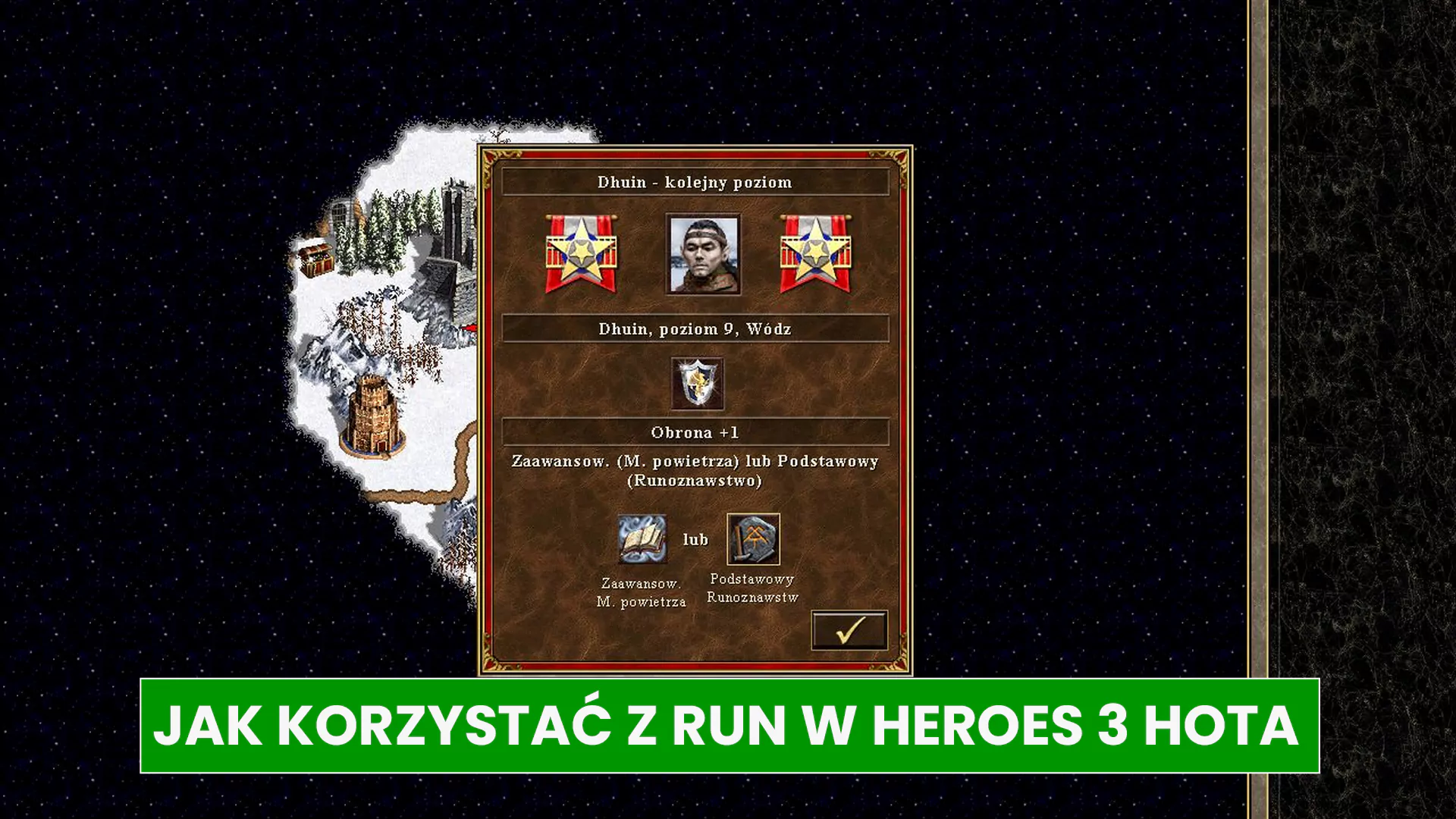 Jak nauczyć się runoznawstwa (rune) w Heroes 3 HotA i korzystać z run