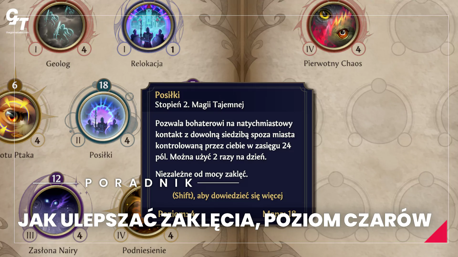Heroes Olden Era – jak ulepszać czary i poziomy zaklęć