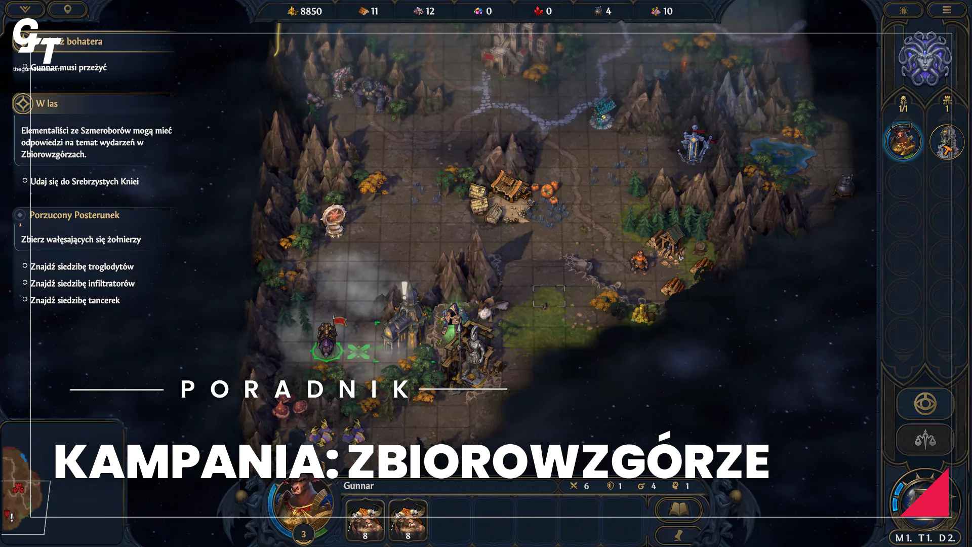 Solucja Zbiorowzgórza w Heroes Olden Era - opis przejścia 1 misji kampanii