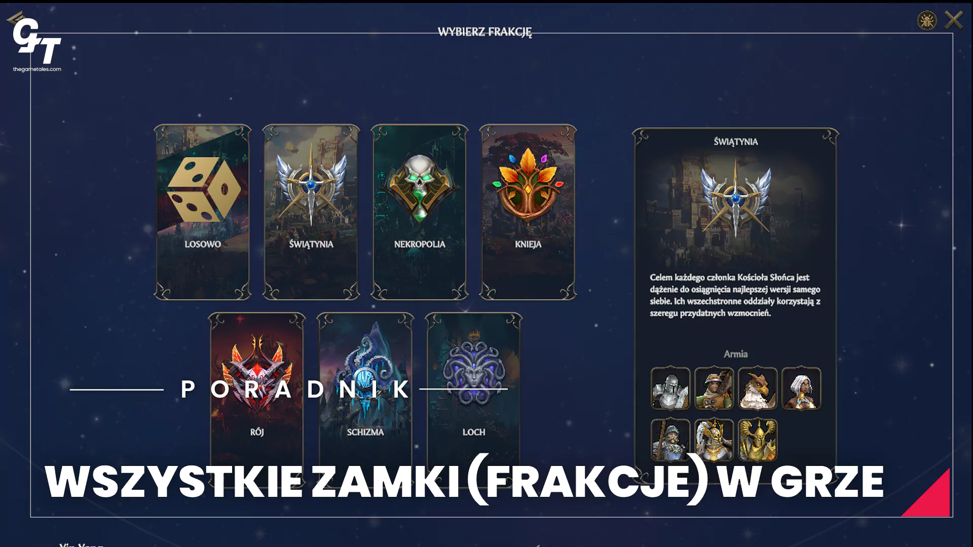 Heroes Olden Era – wszystkie zamki w grze
