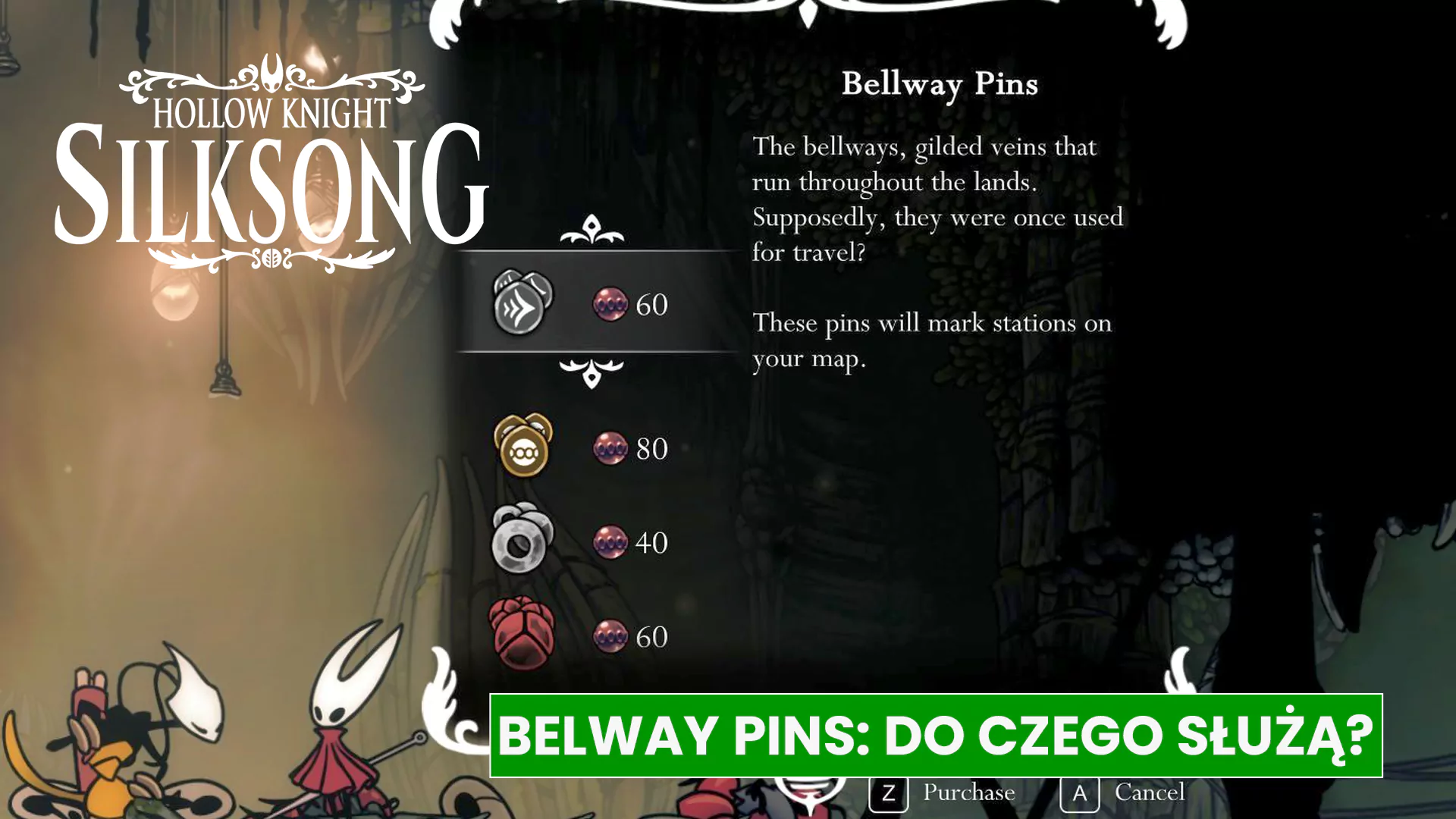 Do czego służą Bellway Pins w Hollow Knight: Silksong i jak odblokować nowe miejsca szybkiej podróży?