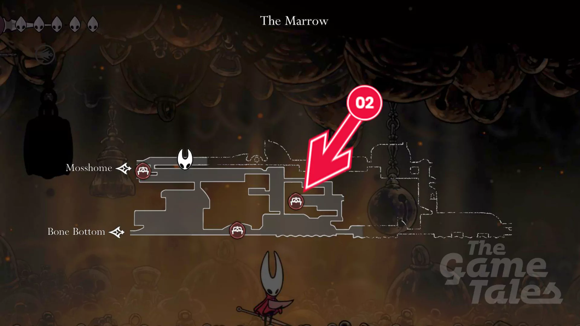 Do czego służą bench pins w Hollow Knight: Silksong?