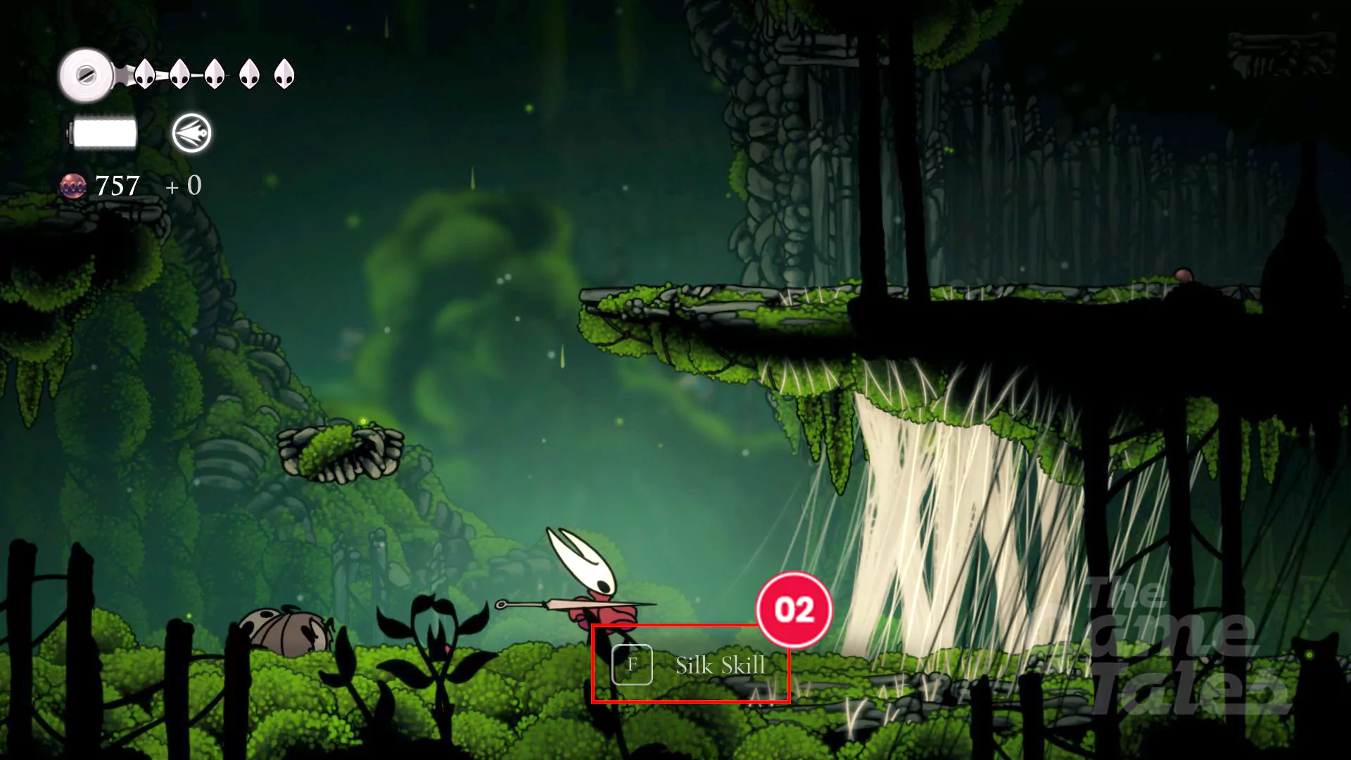 Bariera z nici w Hollow Knight: Silksong - jak się przez nią przebić