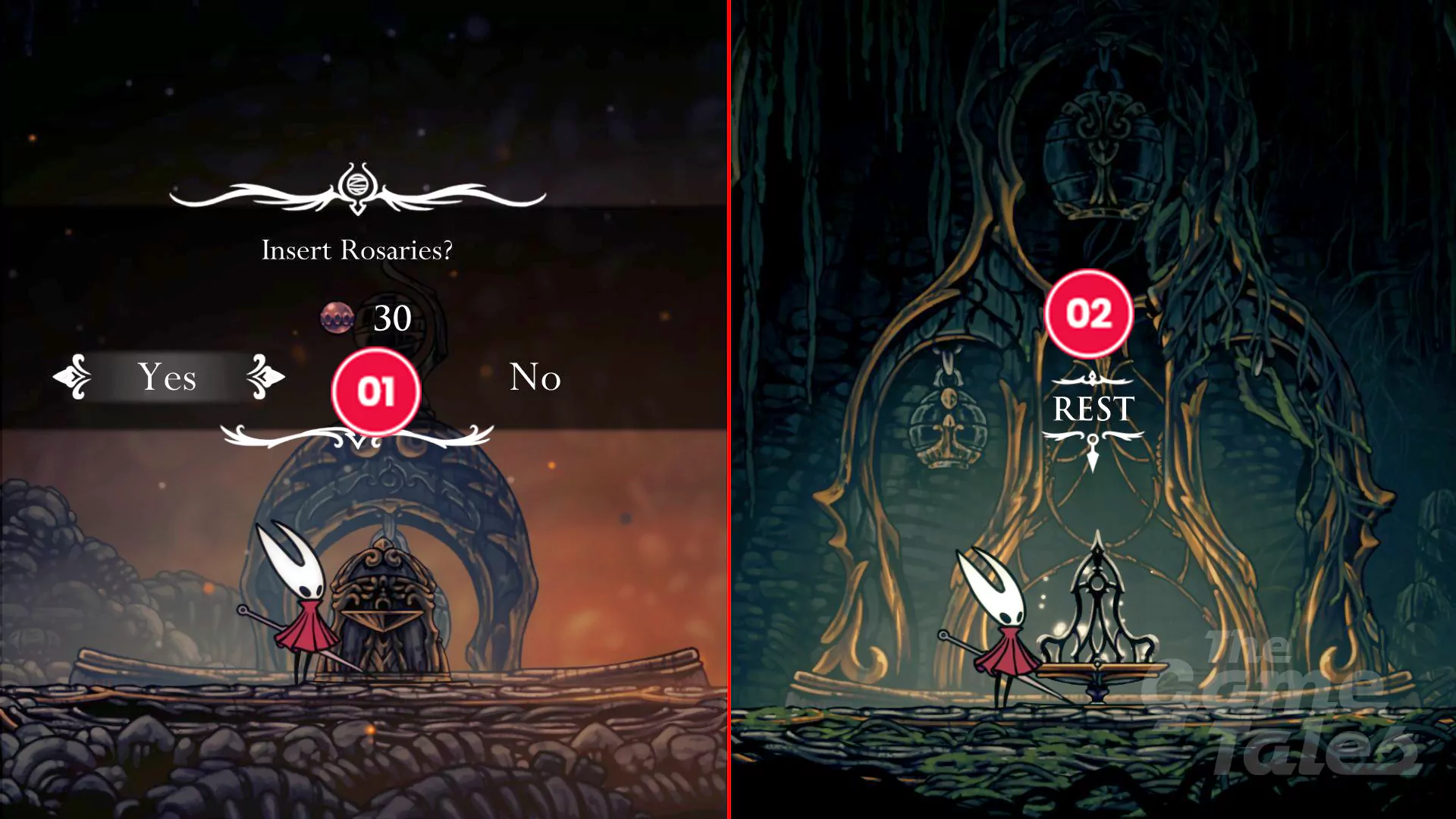 Ławka (Bench) w Hollow Knight: Silksong - jak odblokować, odpoczywać, zapisać grę