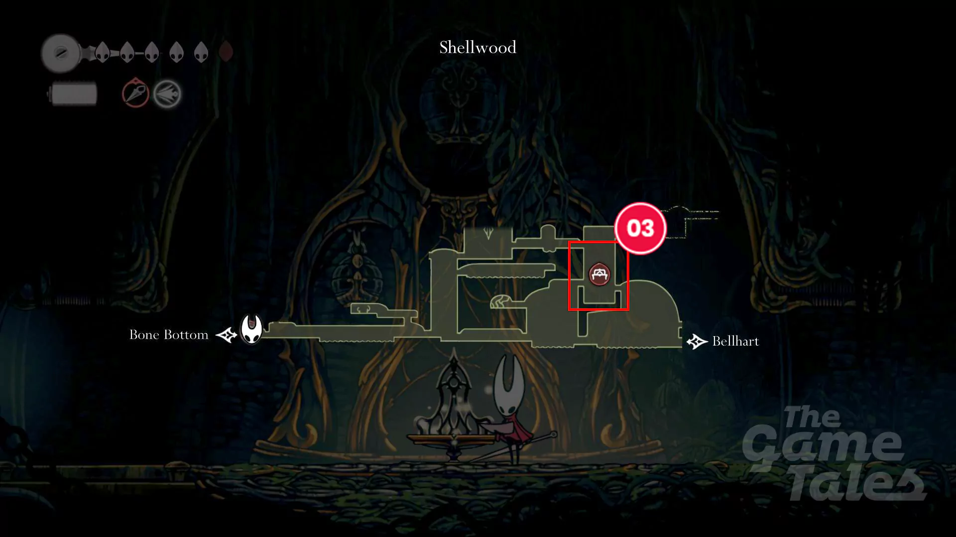 Ławka (Bench) w Hollow Knight: Silksong - jak odblokować, odpoczywać, zapisać grę