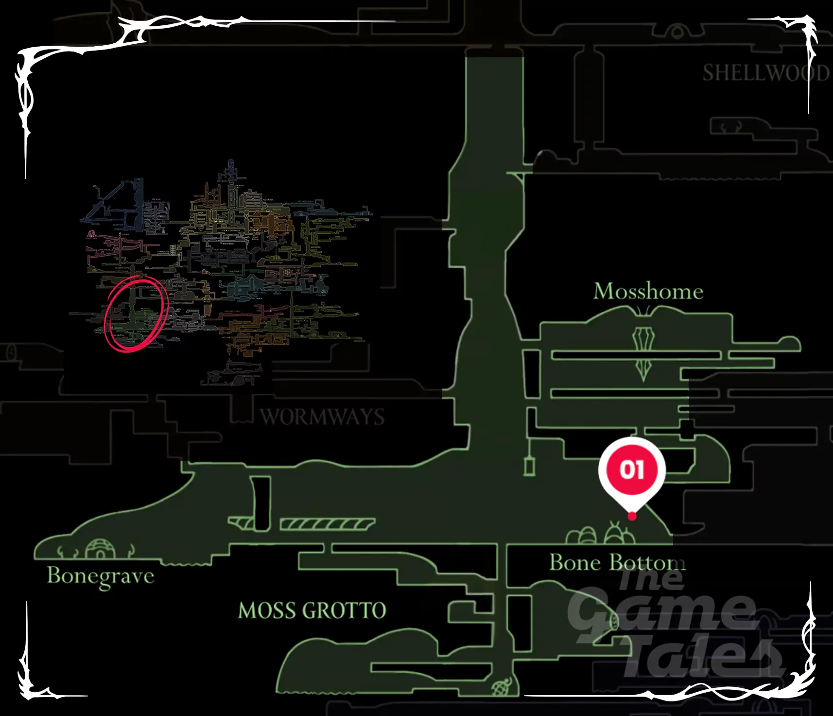 Mask Shard w Hollow Knight: Silksong - mapa wszystkich masek w grze