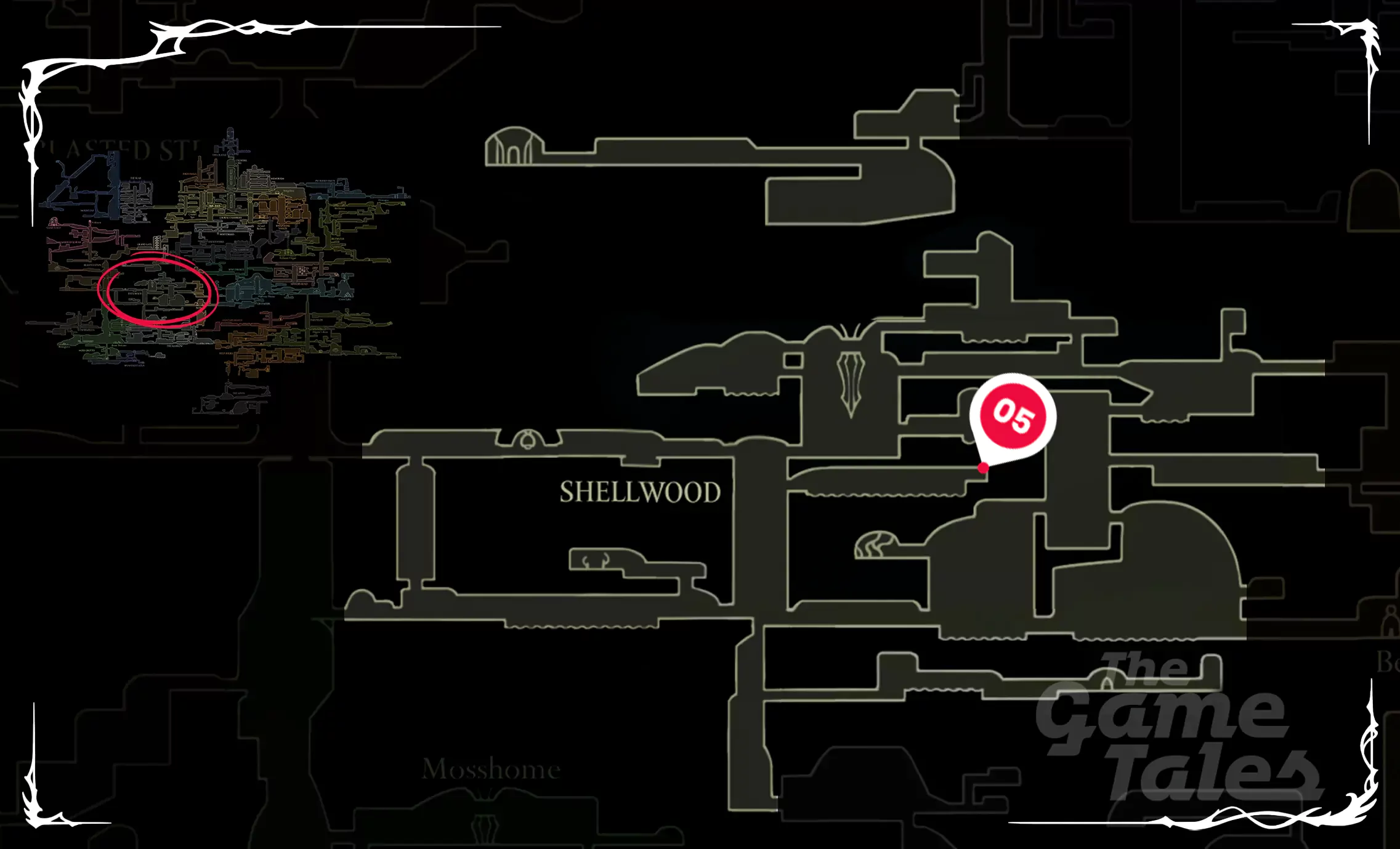 Mask Shard w Hollow Knight: Silksong - mapa wszystkich masek w grze