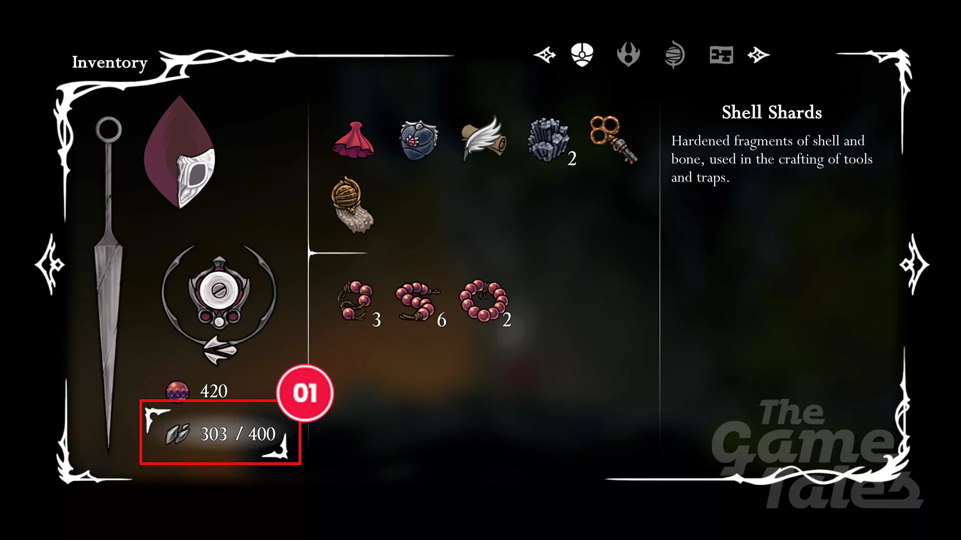 Shell Shard w Hollow Knight: Silksong - jak zbierać i zwiększyć limit odłamków