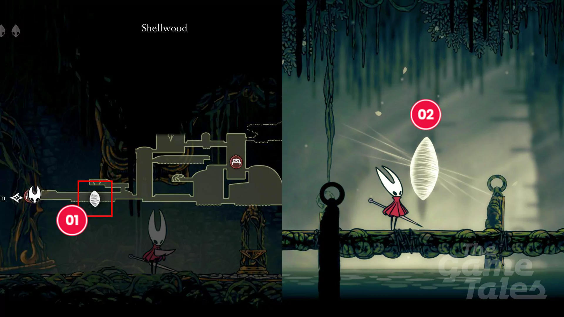 Śmierć w Hollow Knight: Silksong - jak odzyskać utracone Rosaries