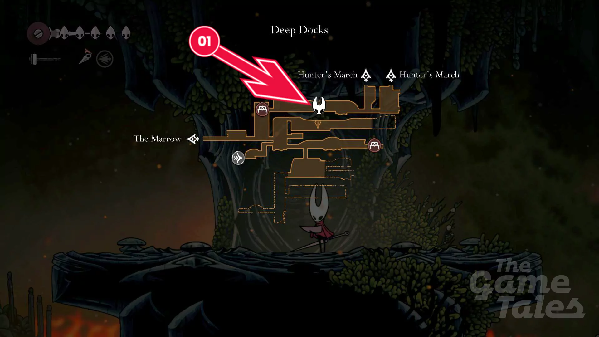Umiejętność swift step w Hollow Knight: Silksong - jak biegać sprintem i doskakiwać do wrogów