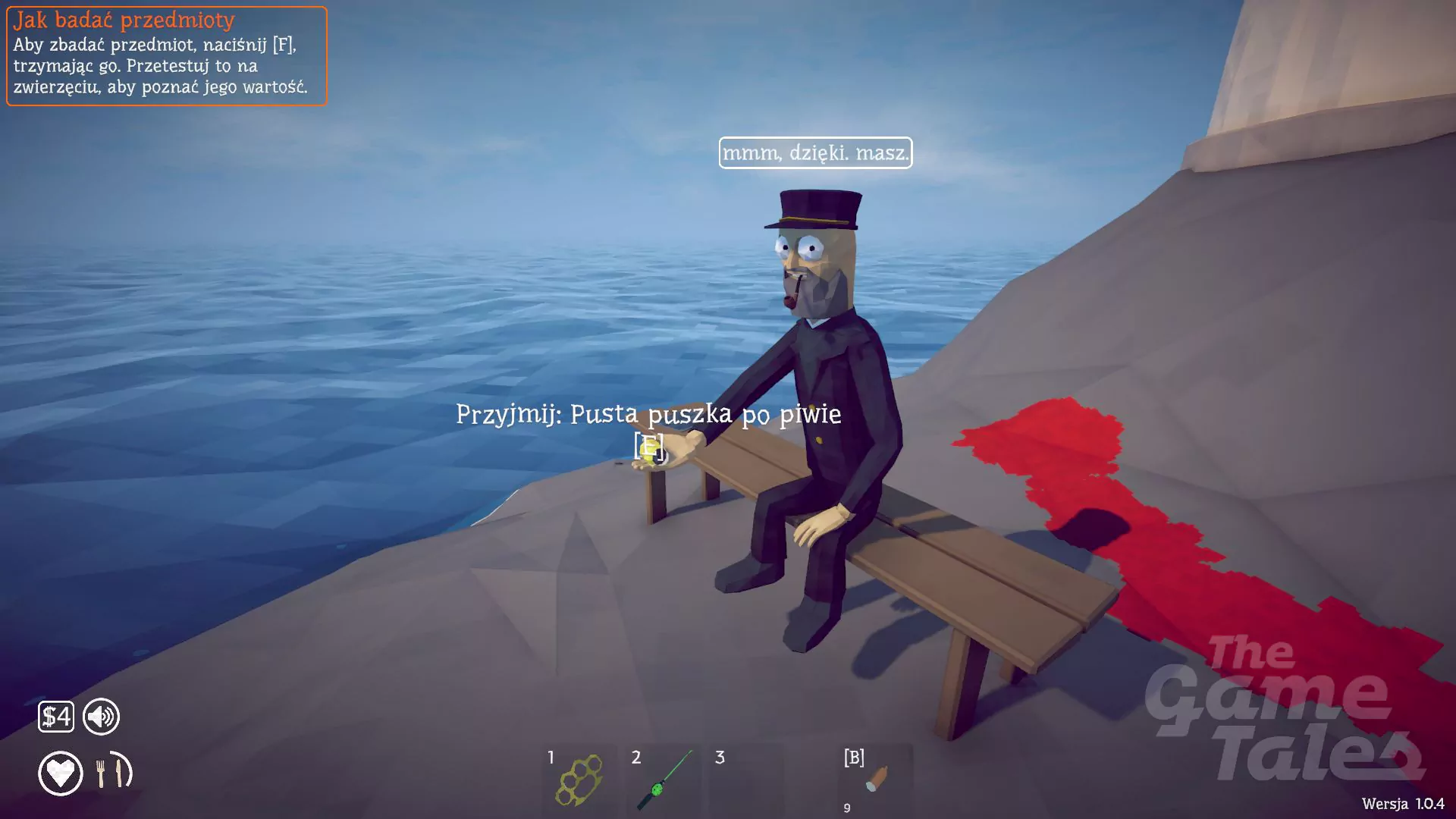 Walka z bossem w How to Fish - Krab Olbrzymi