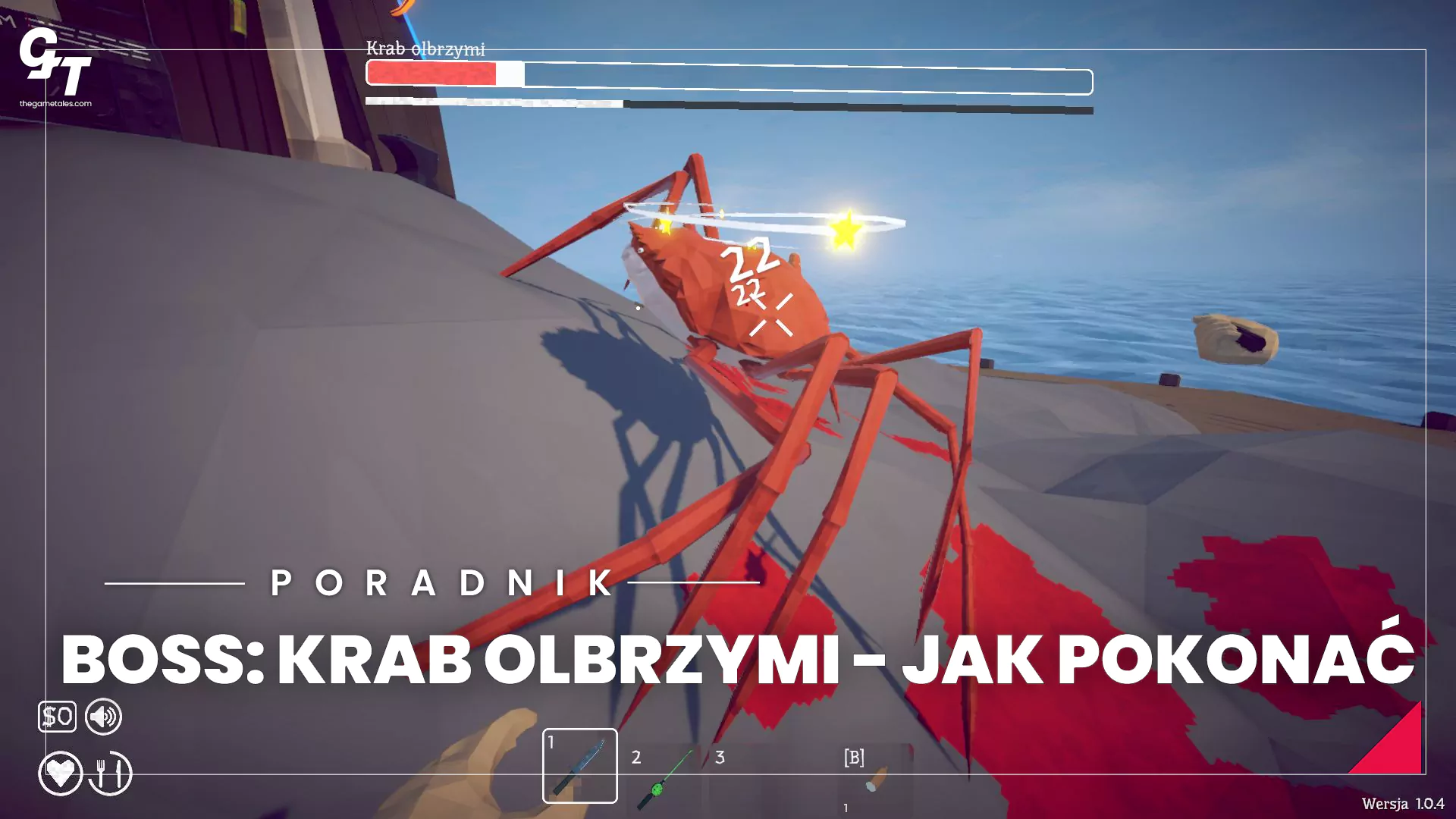 How to Fish – boss: Olbrzymi Krab – jak pokonać?