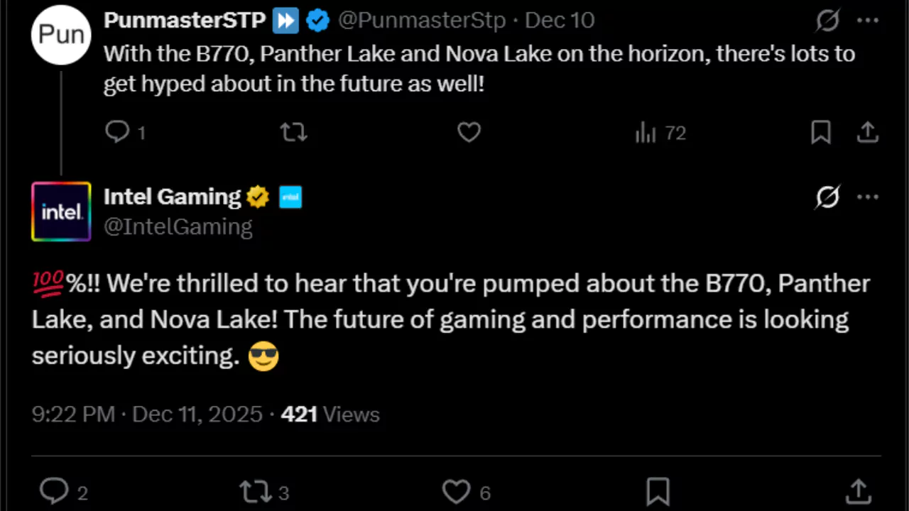 Intel komentuje zainteresowanie wokół kart graficznych Intel Arc B770