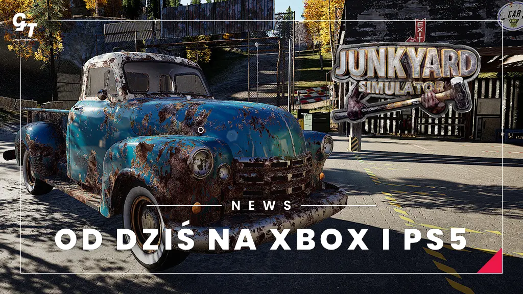 Junkyard Simulator debiutuje na PlayStation 5 i Xbox Series X|S
