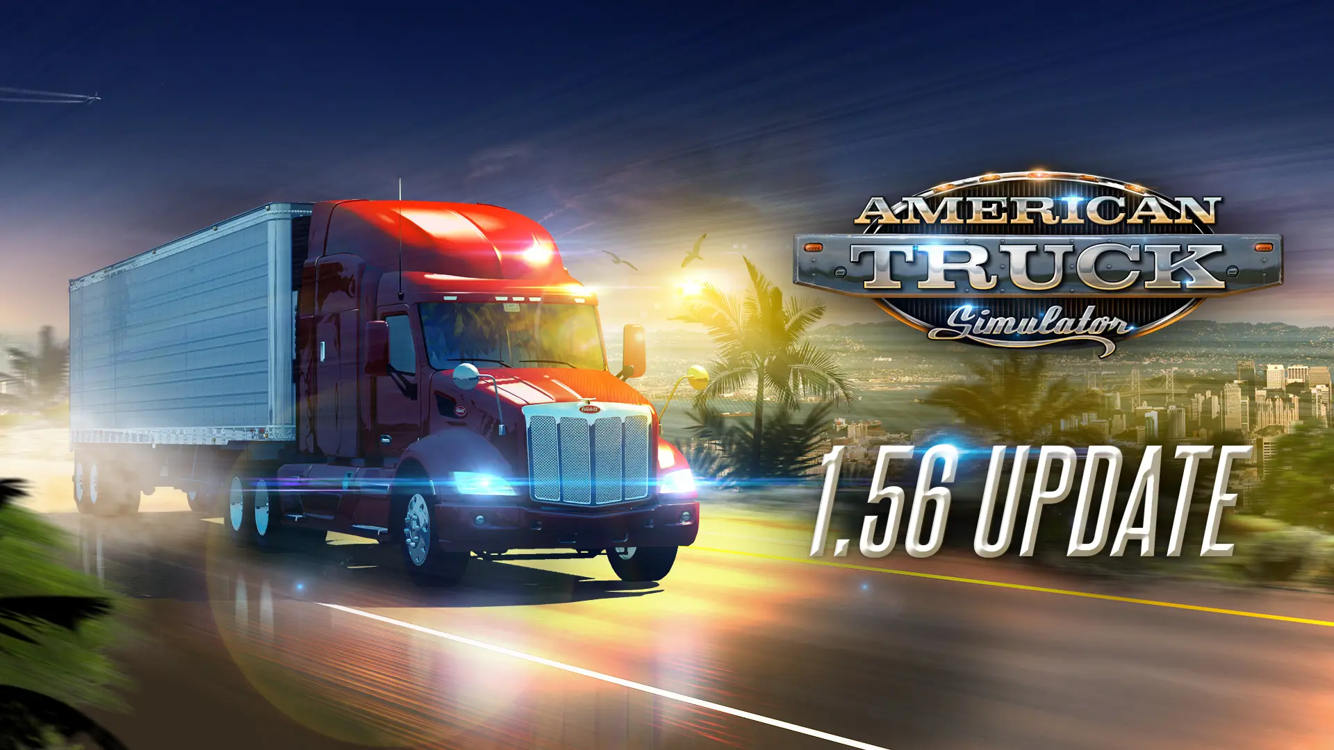 Masa nowości dla kierowców - American Truck Simulator zaktualizowany do wersji 1.56