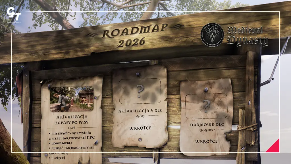 Medieval Dynasty z planem na 2026 i aktualizacja „Zapasy po pasy”