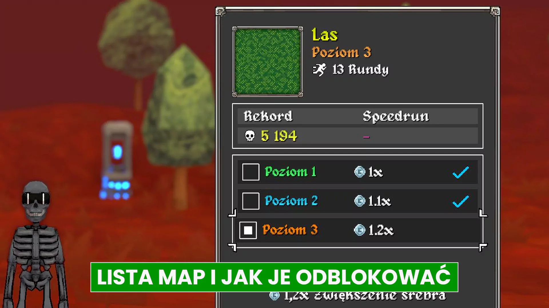Lista map w Megabonk i jak je wszysktie odblokować